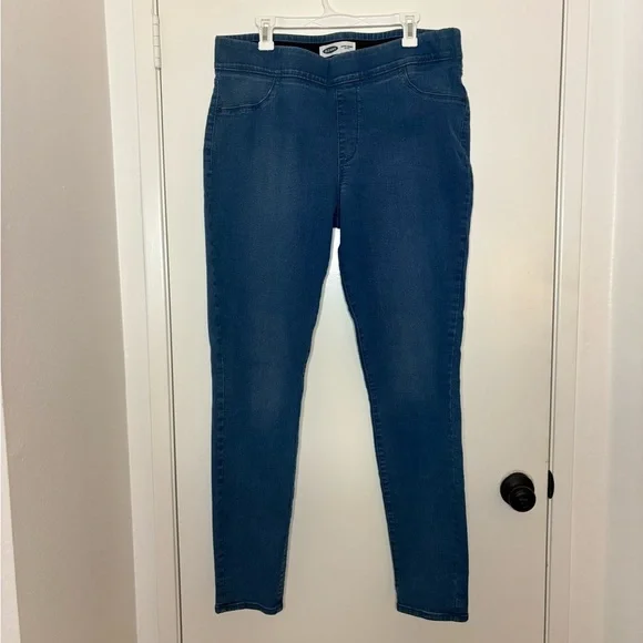 Old Navy Blue Skinny Pants - Picture 1 of 2